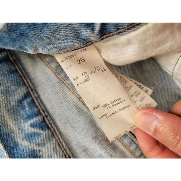 Moussy Vintage Jeans in Vivian Slim Ripped Crop 25 - Picture 12 of 12